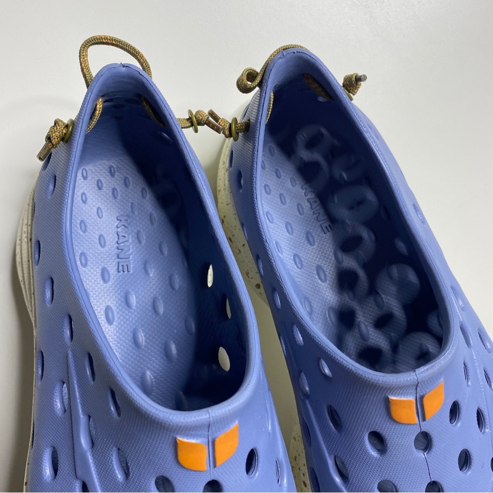 Kane Footwear Revive Recovery Shoes M 8 W 10 Blue White Cushion Slip On - Picture 9 of 11